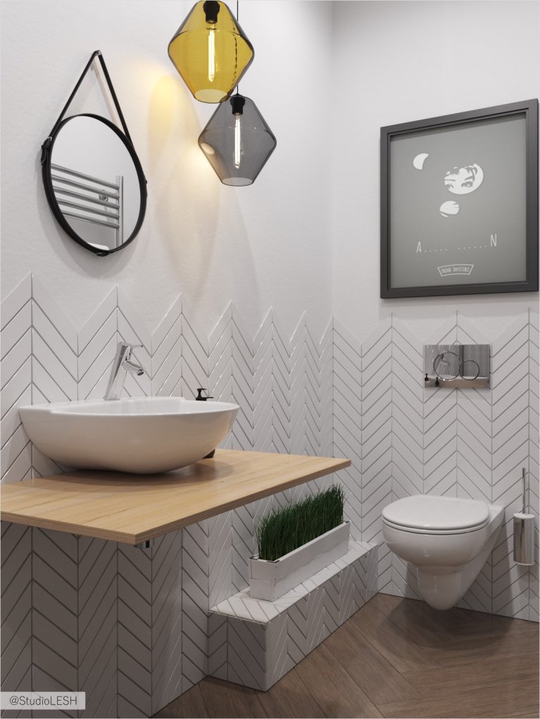 Просторный санузел