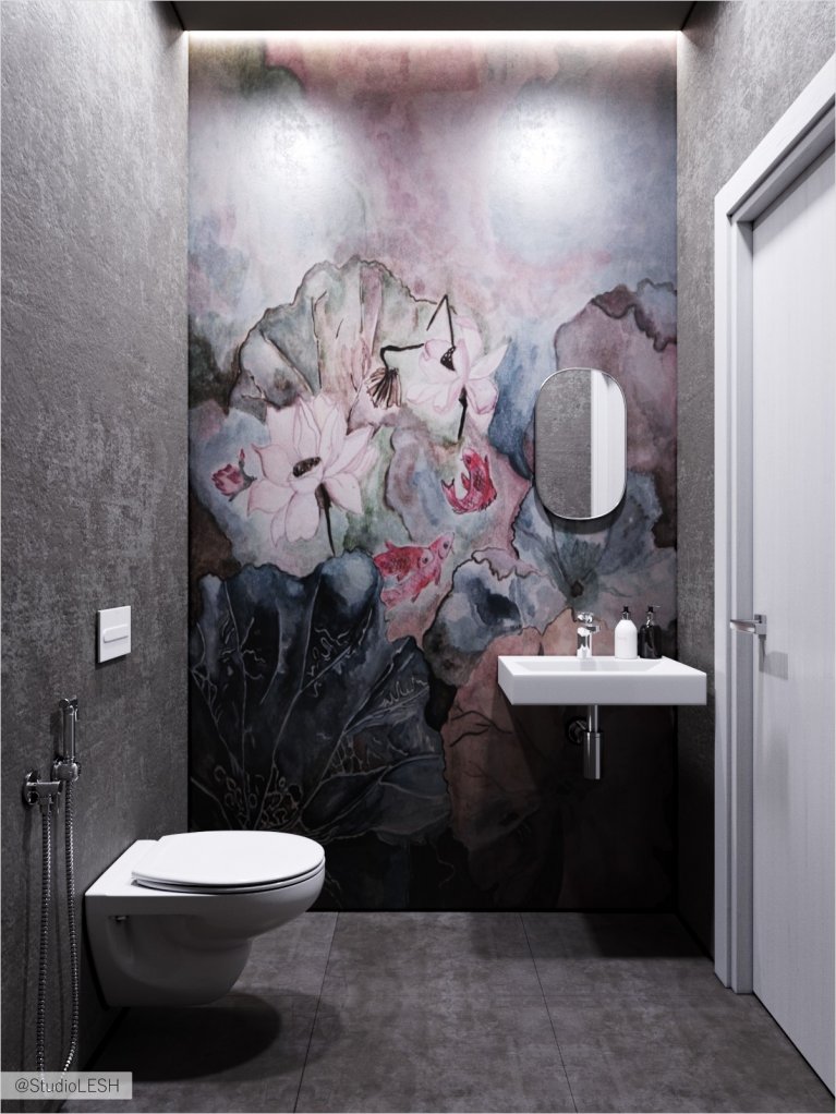 Рисунок в санузле