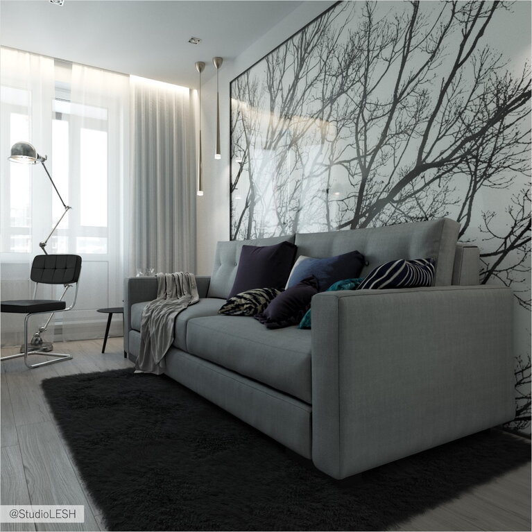 Фиолетовые акценты