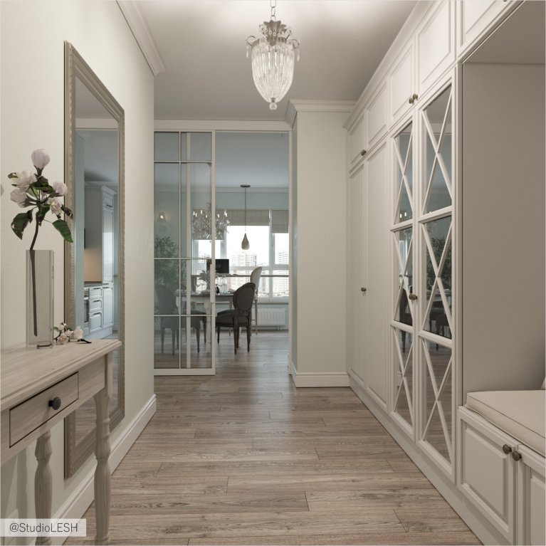 Просторный коридор