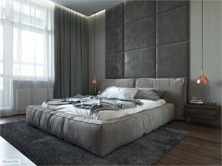 Текстильная кровать