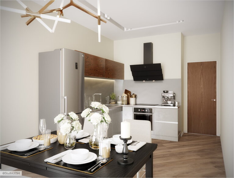 Деревянная кухня