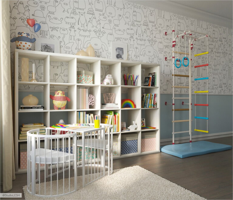 Классическая комната для ребенка