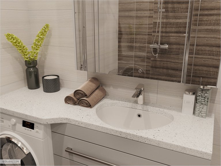 Ванная ЖК Жемчужный фрегат