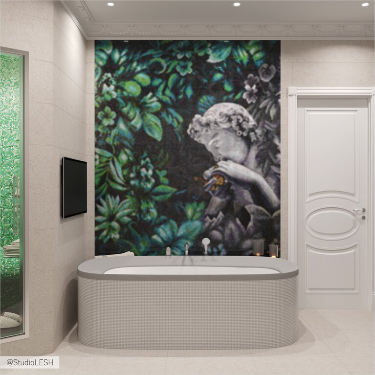 Мозаика в ванной