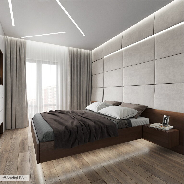 Минималистичная спальня