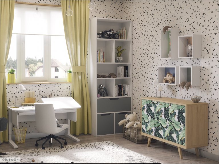 Комната ребенка в загородном доме