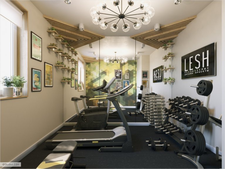 Таунхаус со спортивным залом