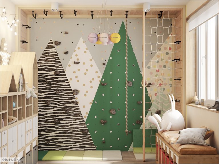 Современная игровая комната