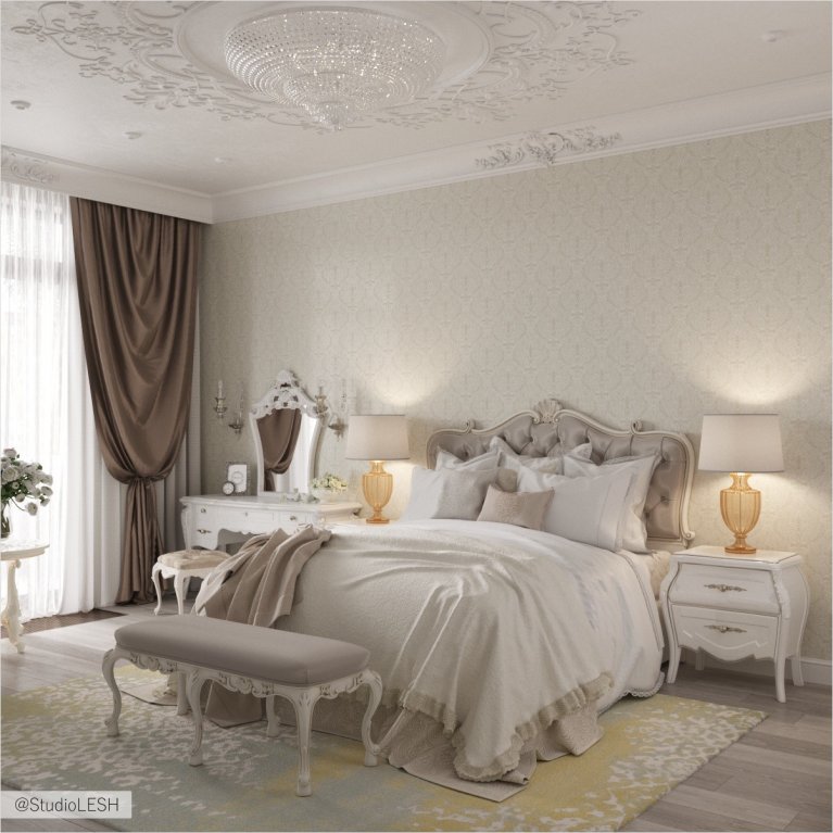 Классическая спальня Крестовский de luxe