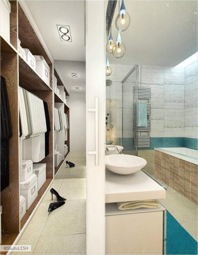 Дизайн интерьера ванной