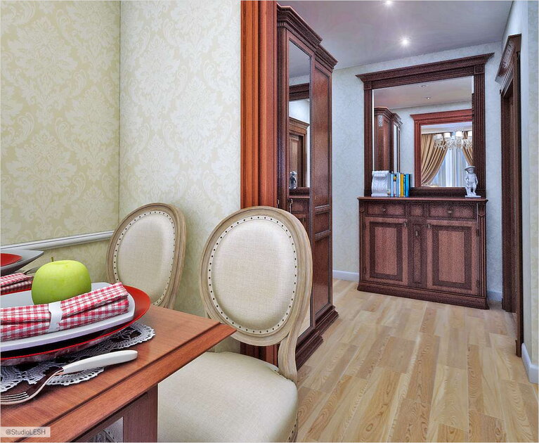 Дизайн интерьера прихожей