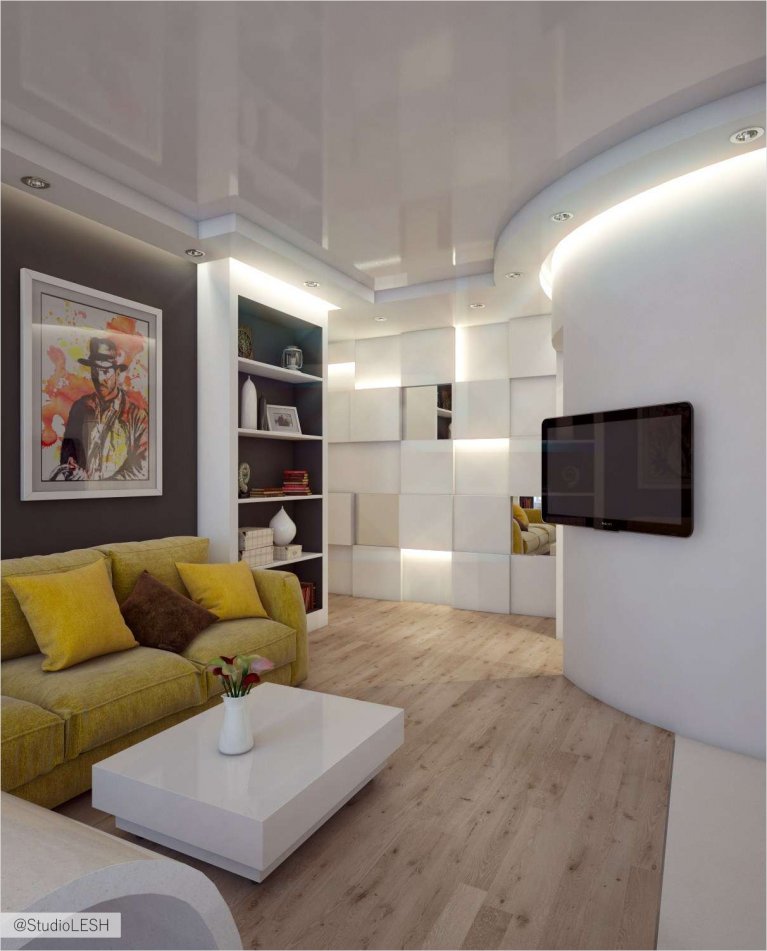 Дизайн интерьера гостиной