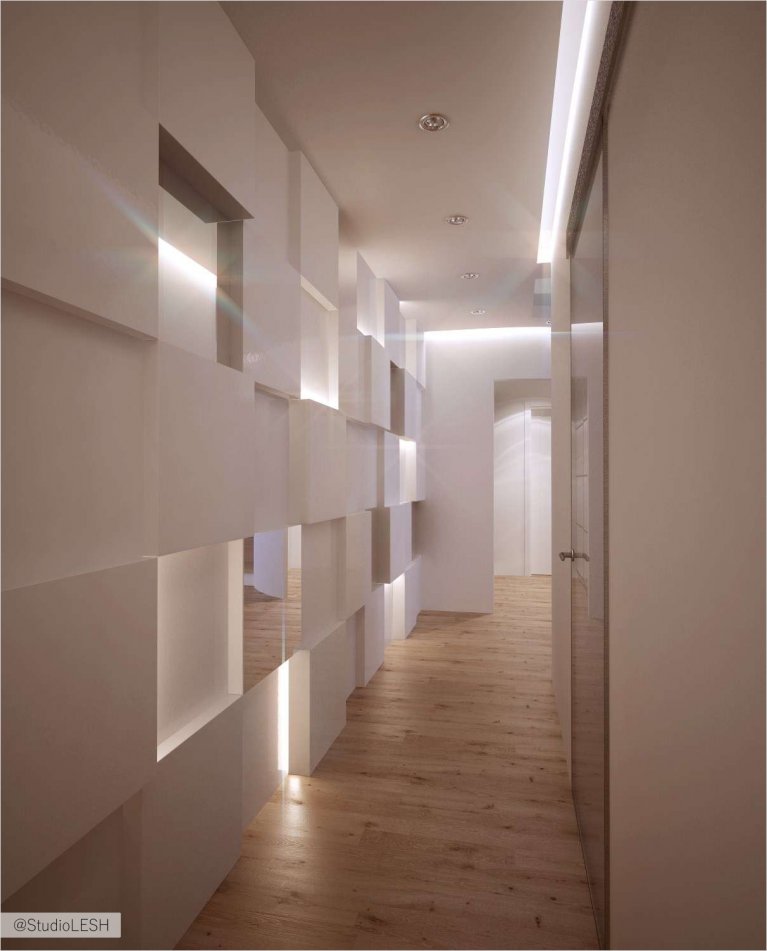 Дизайн проект коридора