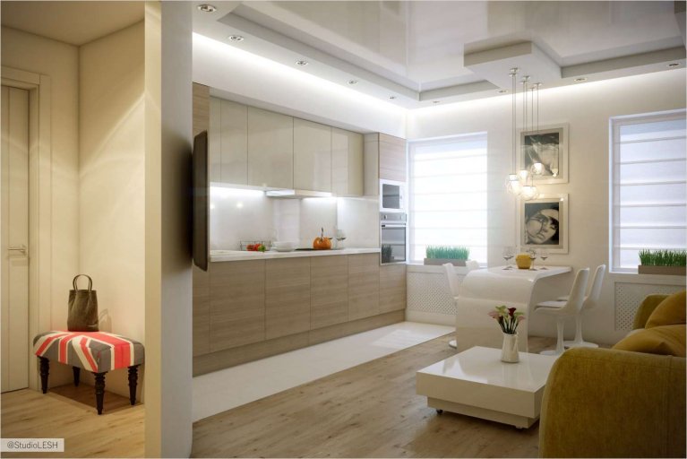 Дизайн интерьера кухни