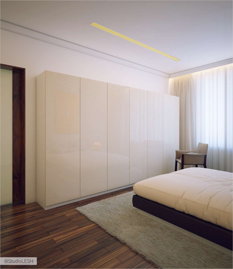 Дизайн интерьера, шкаф для одежды