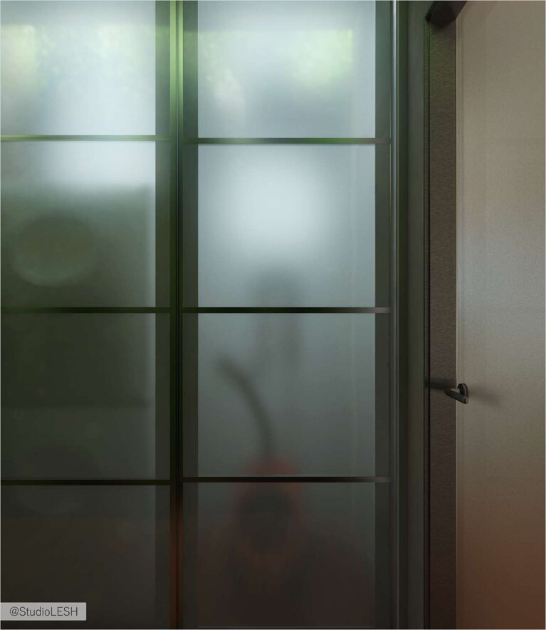 Шкаф в туалете 