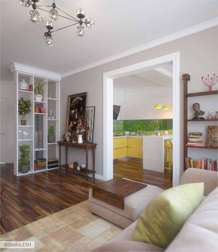 Дизайн интерьера кухни