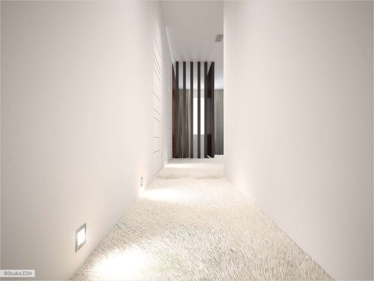 Дизайн интерьера коридора