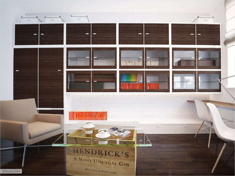 Дизайн интерьера кабинета 