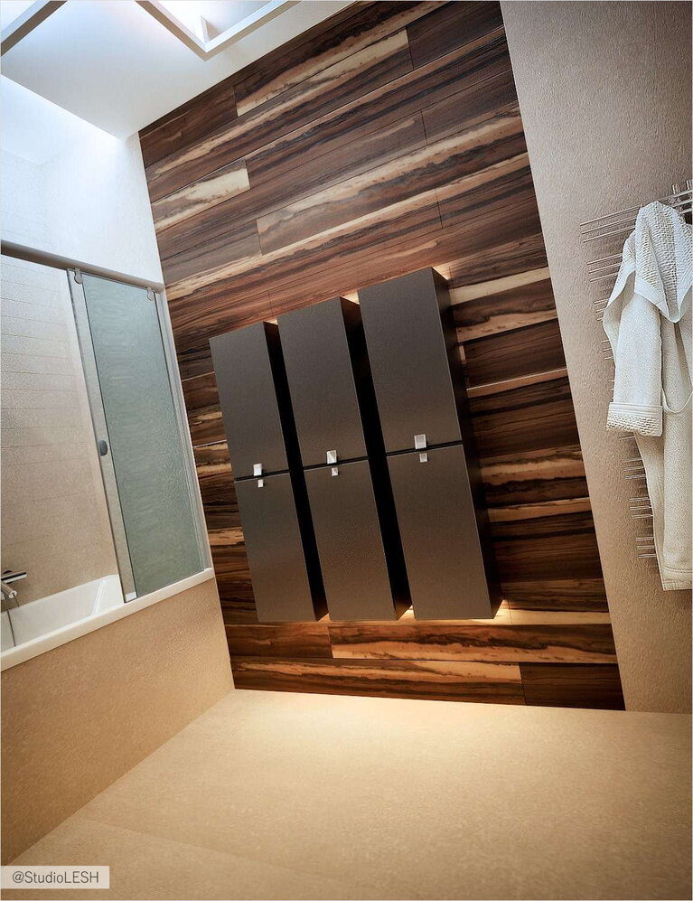 Дизайн интерьера ванной комнаты