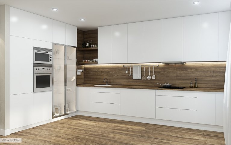 Дизайн интерьера кухни в современном стиле 