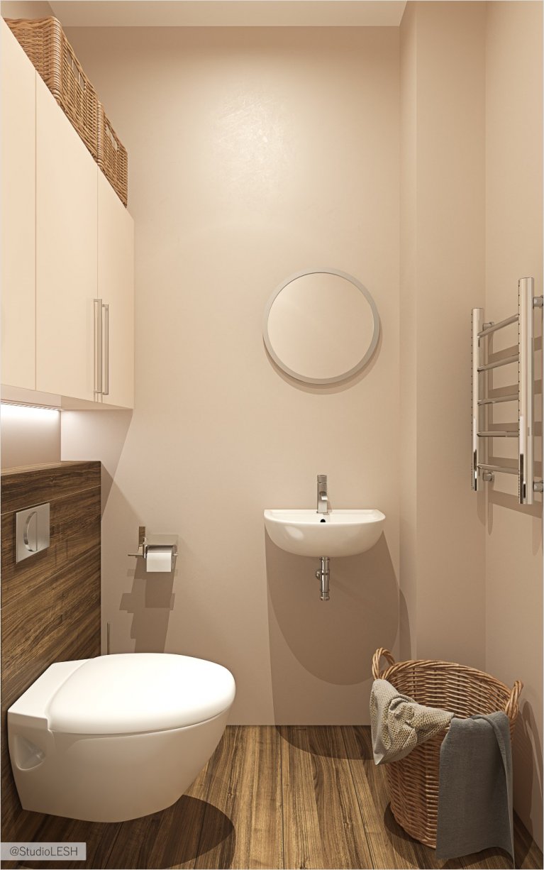 маленькая раковина интерьер санузла