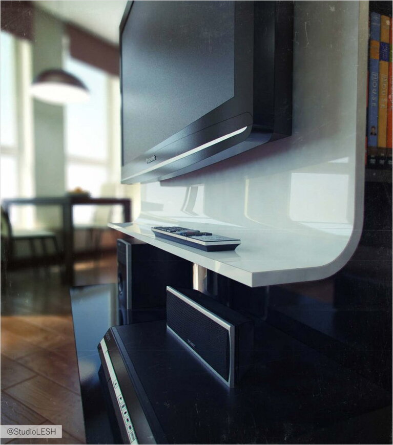 Дизайн интерьера гостиной