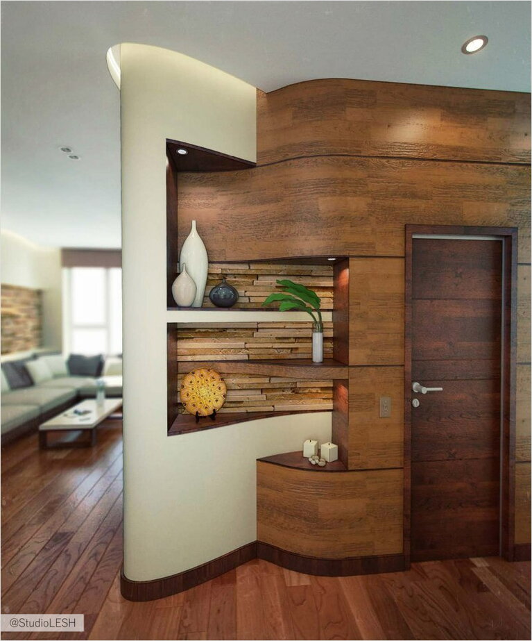 Дизайн интерьера коридора