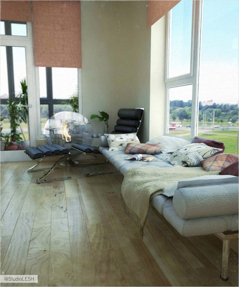 Дизайн интерьера кабинета 