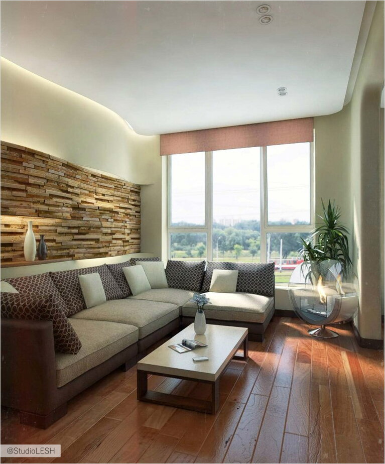 Дизайн интерьера гостиной