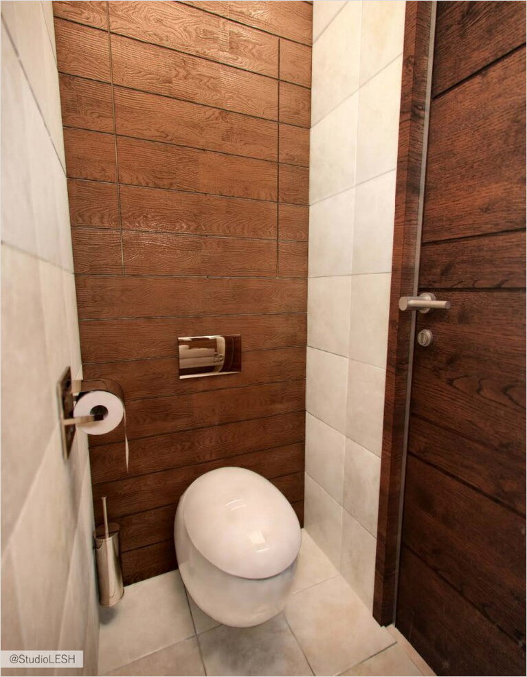 Дизайн интерьера туалета 