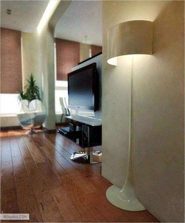 Дизайн интерьера коридора