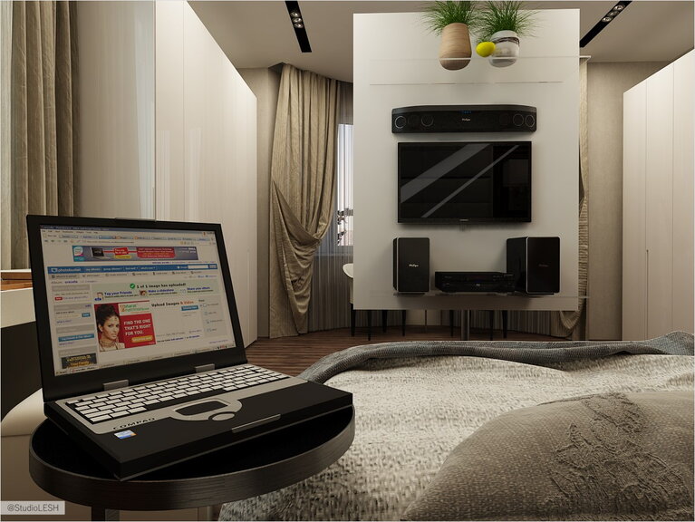 Дизайн интерьера спальни