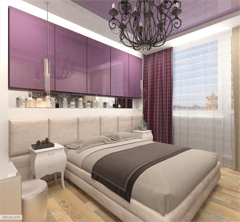 Спальня, дизайн интерьера
