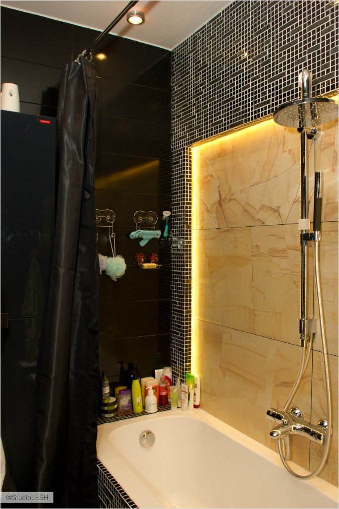 Дизайн интерьера ванной комнаты