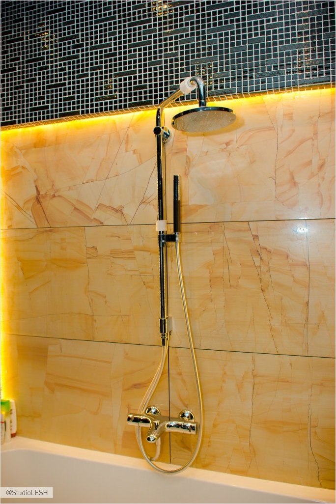 Дизайн интерьера ванной комнаты