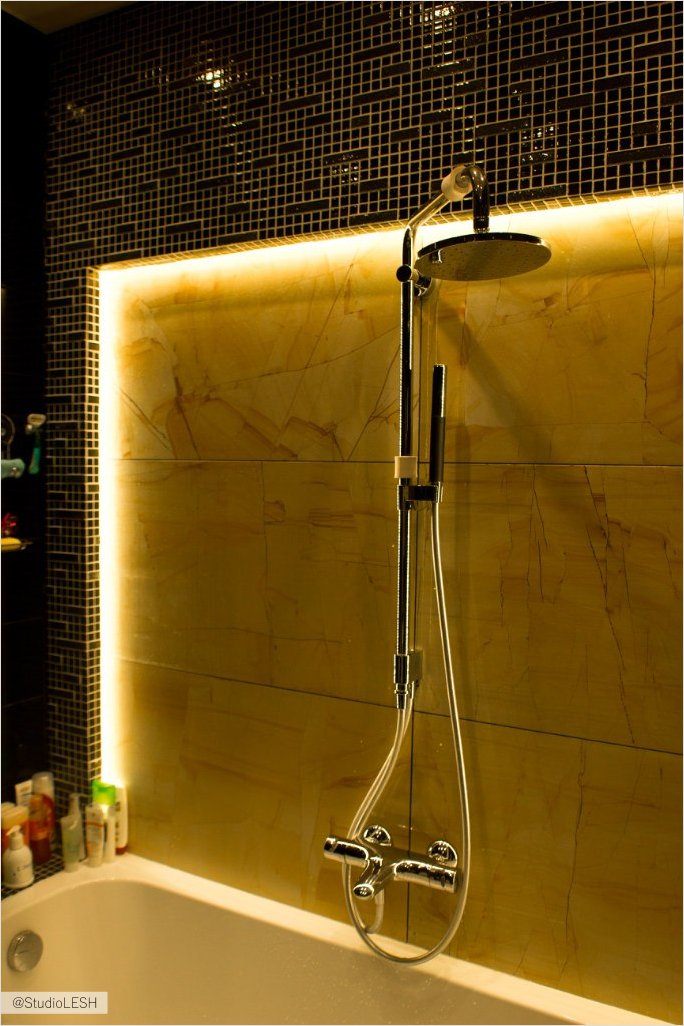 Дизайн интерьера ванной комнаты