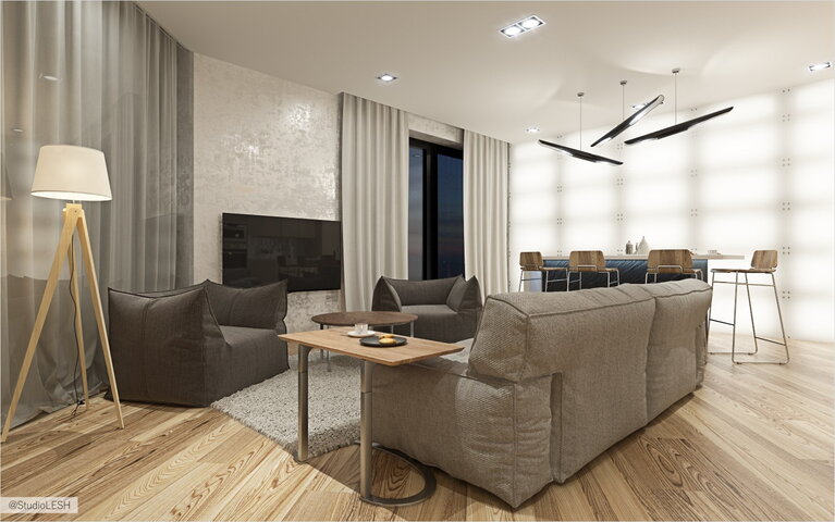 дизайн интерьера гостиной