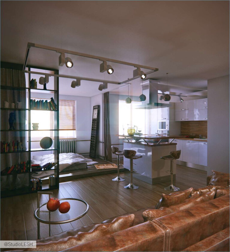 Дизайн интерьера кухни