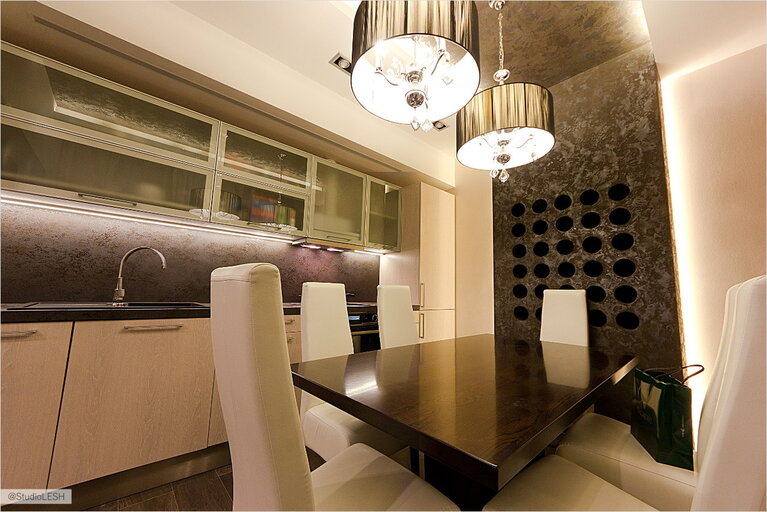 Дизайн интерьера - винный шкаф