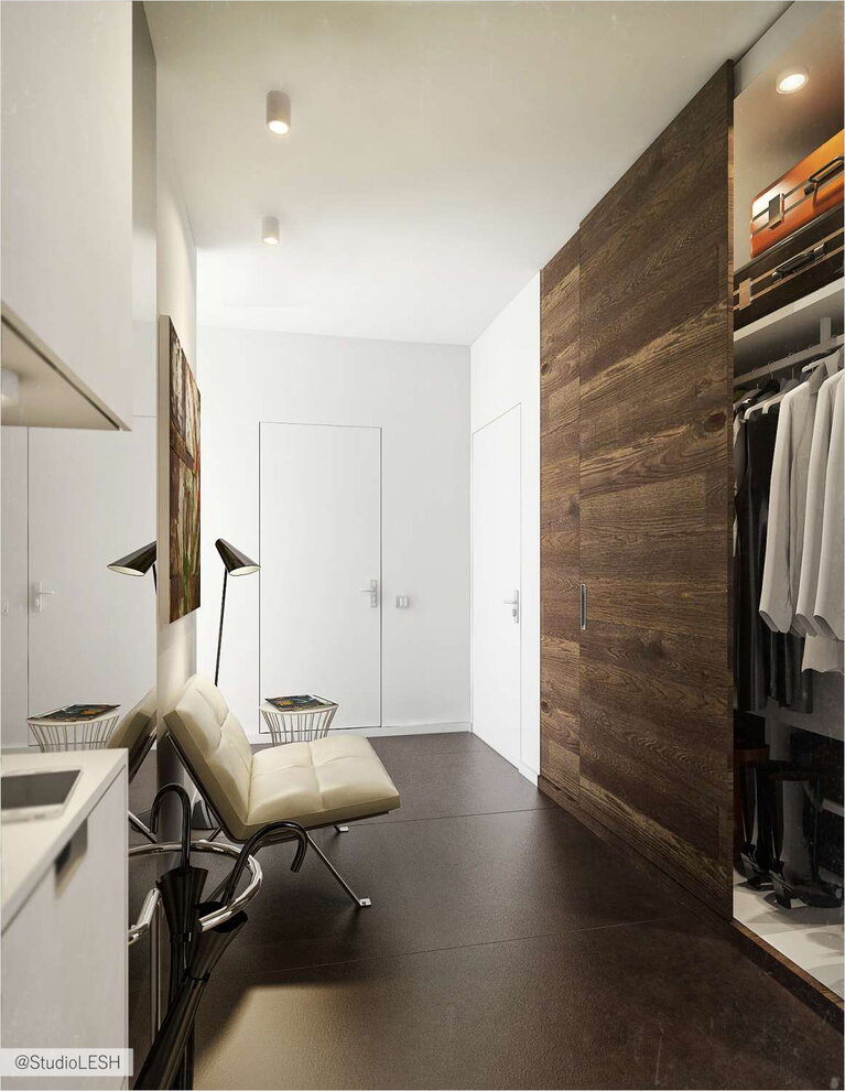 Дизайн интерьера коридора