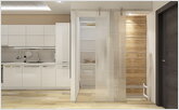 Дизайн интерьера кухни в 1к кв