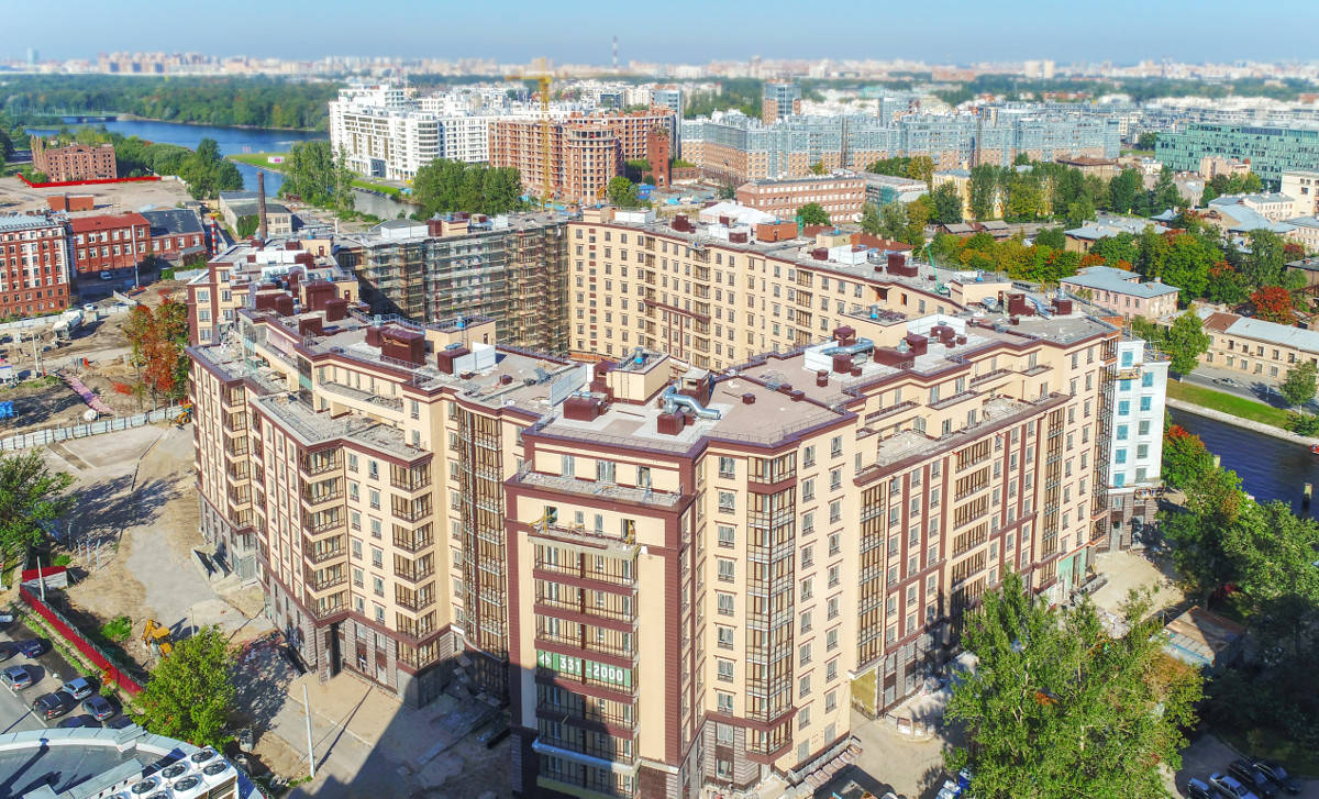 жилой комплекс OSTROV в Петроградском районе